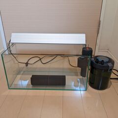 アクアリウムセット(GEX水槽+エーハイムアクアコンパクト200...
