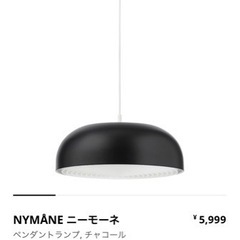【先着順】ペンダントライト(IKEA)⭐️1000円⭐️の画像