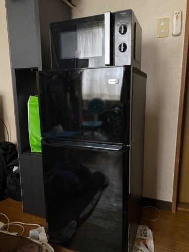 ハイアール冷蔵庫\u0026電子レンジ　一人暮らしセット