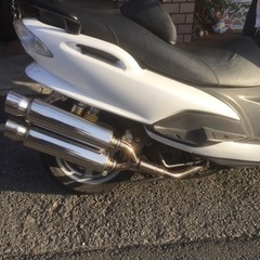 ヤマハマジェスティ125マフラー