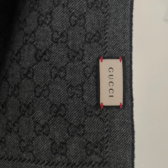 GUCCIマフラー グッチ リバーシブル マフラー メンズの画像