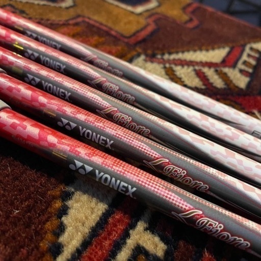 《売約済》【武蔵小山店】　YONEX ヨネックス　FIORE フィオレ　sp987 FR500 レディース　L アイアン　セット　ウエッジ　ウェッジ　シャフト　L 5本セット　サンド