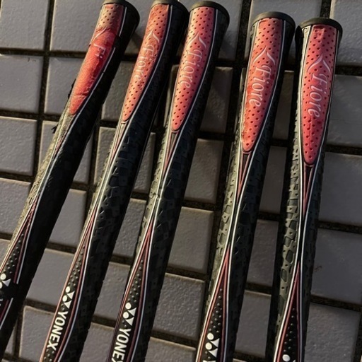 《売約済》【武蔵小山店】　YONEX ヨネックス　FIORE フィオレ　sp987 FR500 レディース　L アイアン　セット　ウエッジ　ウェッジ　シャフト　L 5本セット　サンド