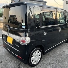 ダイハツ　タントカスタム　車　バイク　　　の画像
