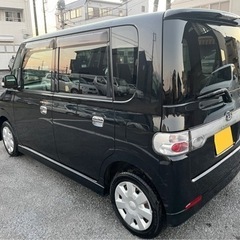 ダイハツ　タントカスタム　車　バイク　　　の画像