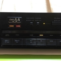 テクニクスのプリメインアンプ　SU−V 40 とビクター　CDプレーヤー　XL V301の画像