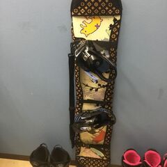 【美品】スノーボードセット・レディース 管理No1『靴も一式』