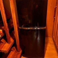 三菱ノンフロン冷蔵庫　ブラック　136ℓ MR-14-JB 