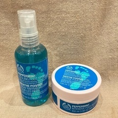 値下げ　The Body Shop ペパーミント　フットケアセット