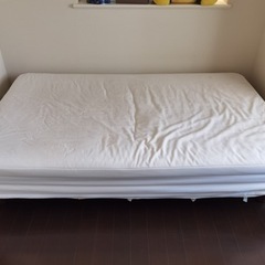 【12/18まで東京引き取り限定】muji無印良品 脚付マットレ...