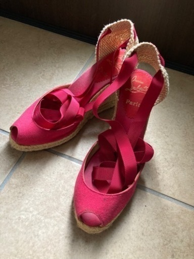 クリスチャン・ルブタン　25cm ウエッジソール