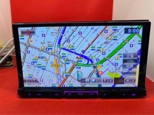 KENWOOD 彩速ナビ　MDV-535DT 最新地図更新　フルセグ　動作確認済2-3