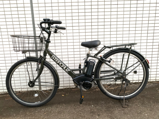 ブリジストン　ステップクルーズ　前後タイヤ新品　新基準　電動アシスト自転車