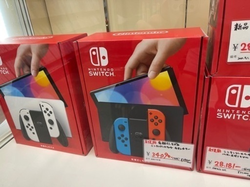 新品 未使用 ニンテンドースイッチ 有機ELモデル 