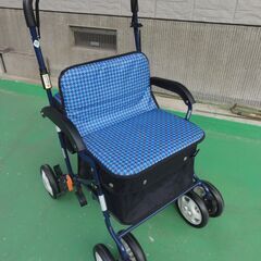 【再値下げ】【新品同様】シルバーカー