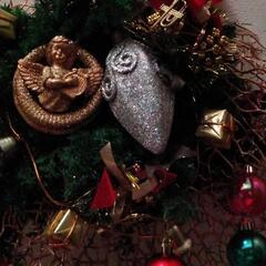 Xmasリース　ハンドメイドの画像