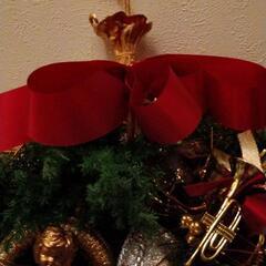 Xmasリース　ハンドメイドの画像