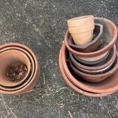 植木鉢1kgあたり100円（まとめ買い割引あり）の画像