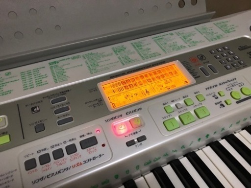 CASIO  光ナビゲーション　キーボード　LK-58