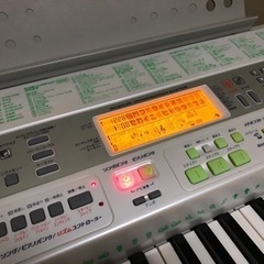 CASIO  光ナビゲーション　キーボード　LK-58の画像