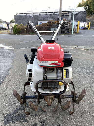 現物確認歓迎 初期不良安心対応 発送しません 整備済 女性や初心者でもかけ易く使い良い 三菱 3馬力 バック付 耕運機 MM305 my mini