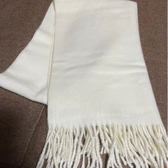 【中古】薄手のストール　約50㌢✖︎約154㌢