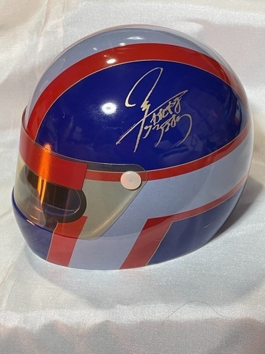 陶器製 片山右京レプリカヘルメット