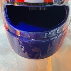 陶器製 片山右京レプリカヘルメットの画像