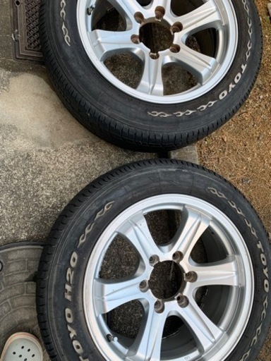 ハイエースホイール4本セット値下げしました！