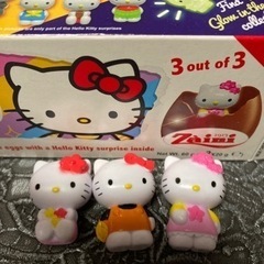 キティ　フィギュア3つ