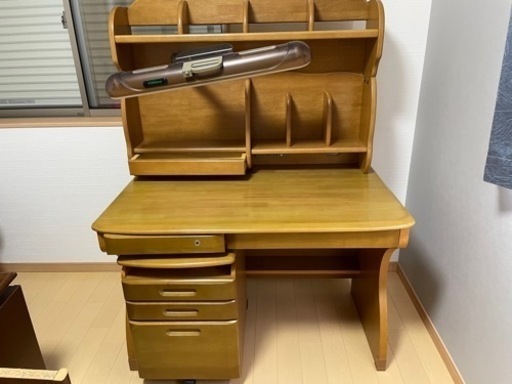 【再値下げ‼︎】チトセ　学習机　椅子付き　美品