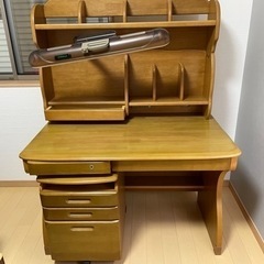 【再値下げ‼︎】チトセ　学習机　椅子付き　美品