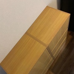 ３段ボックス　2セット　三段ボックス　棚 の画像