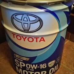 プリウス オイル 0W-16 20L トヨタ純正
