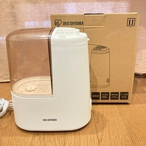 アイリスオーヤマ　加熱式加湿器