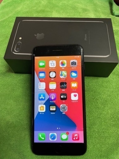 iPhone 7Plus Jet Black 128GB  SIMフリー