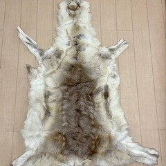 ネット決済可』 フィンランドトナカイの毛皮 2点SET