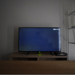 43型液晶テレビ(ヒビあり)譲りますの画像