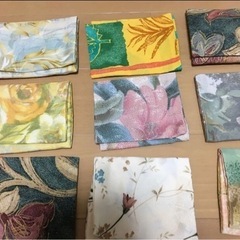 ハンドメイドティッシュケース10個の画像