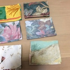 ハンドメイドティッシュケース10個の画像