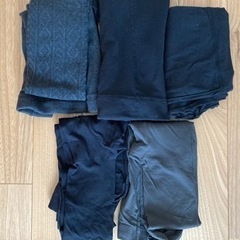 【未使用？】マタニティ用 タイツ・スパッツ 5足