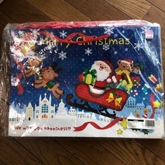 クリスマスラッピング✨サンタ柄　ハンドルバッグ　12枚セット