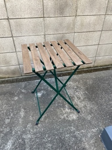 【美品】TÄRNÖ テラステーブル　グリーン