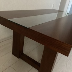 IDC 大塚家具　高級ローテーブル　美品の画像