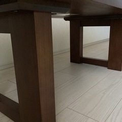 IDC 大塚家具　高級ローテーブル　美品の画像