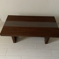 IDC 大塚家具　高級ローテーブル　美品の画像