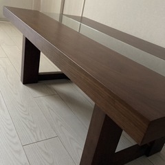 IDC 大塚家具　高級ローテーブル　美品の画像