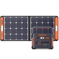 【中古】Jackery ポータブル電源 1000 SolarSaga 100W