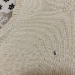 ★ワッペン付きニットベスト★95の画像