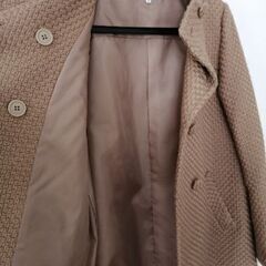 レディース　コート　キャメルカラー　サイズMの画像